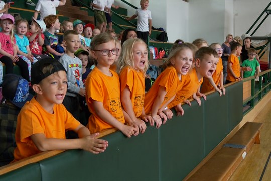 Olympiáda dětí z mateřských škol měla letos halovou podobu