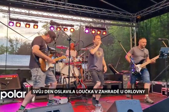 Svůj den oslavila Loučka v zahradě u Orlovny