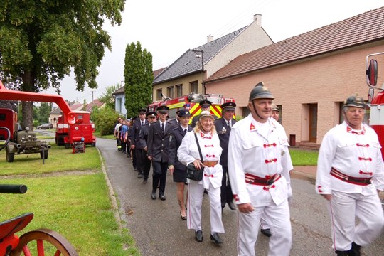 Kvítkovičtí hasiči oslavovali 130 let od založení svého sboru