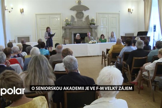 Seniorská akademie ve Frýdku-Místku se těší velké oblibě