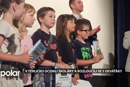 V Těrlicku ocenili školáky a rozloučili se s deváťáky