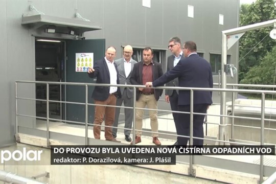 Díky modernizaci zařízení ve Studénce vytéká zpět do přírody daleko kvalitnější voda