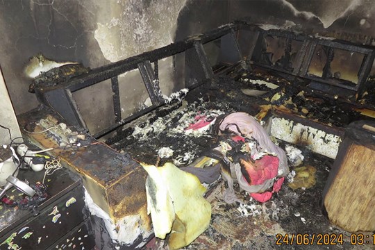 Lidem v hořícím domě zachránil život požární hlásič