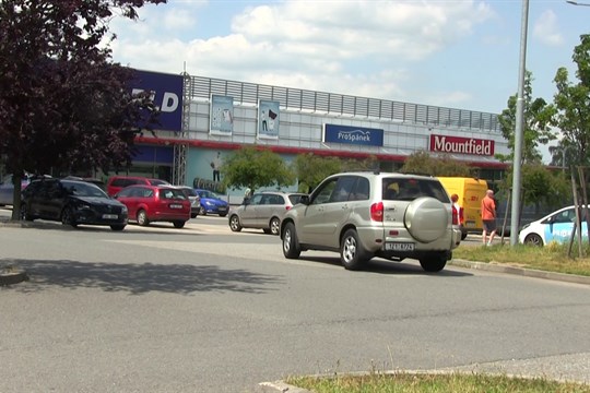 Jízda za nákupy může skončit nehodou