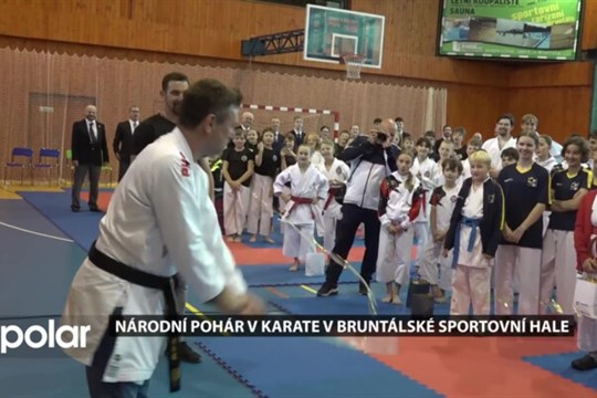 Národní pohár v karate Gojo Ryu proběhl v bruntálské sportovní hale za velké účasti závodníků