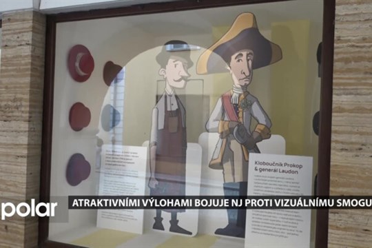 Atraktivními výlohami bojuje Nový Jičín proti vizuálnímu smogu