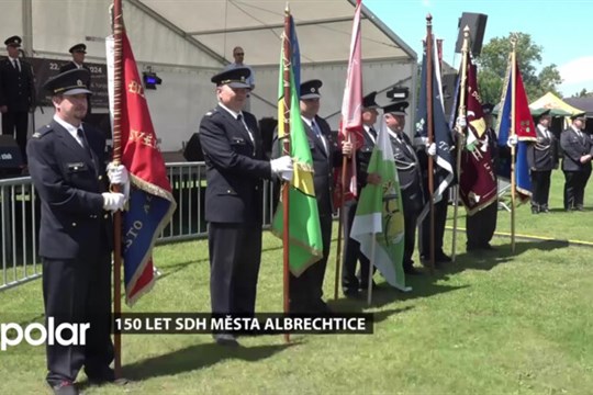Jednotka dobrovolných hasičů ve Městě Albrechticích je nejstarší v okrese, oslavila 150 let