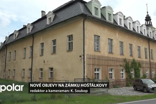 Zámek Hošťálkovy nově objevují nejen návštěvníci, dosud neznámé fresky objevili i jeho správci