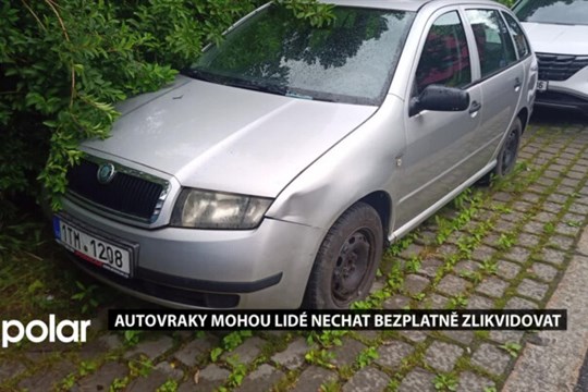 Autovraky mizí z ulic Frýdku-Místku. Město také lidem radí, jak se jich bezplatně zbavit