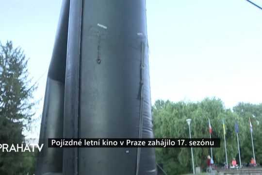Pojízdné letní kino v Praze zahájilo 17. sezónu