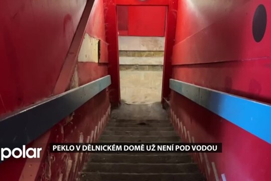 Peklo v Dělnickém domě už není pod vodou, může znovu ožít
