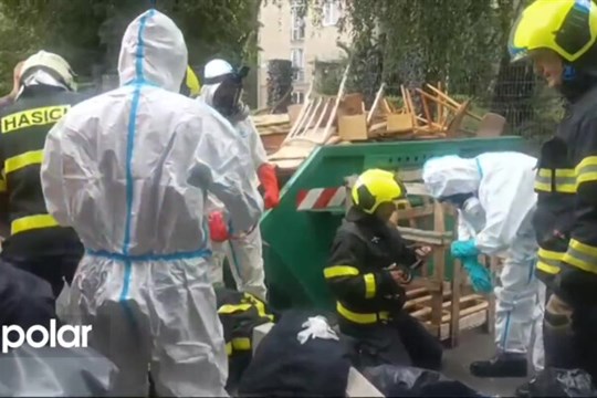 Hasiči v Havířově měli ve sběrném dvoře cvičení na radioaktivní materiál, našli tam rtuť