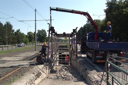 Probíhá rekonstrukce podchodu na Pionýrské ulici v Olomouci