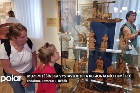 Muzeum Těšínska vystavuje díla regionálních umělců