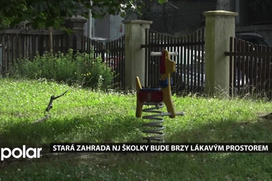Stará zahrada novojičínské školky bude brzy novým lákavým prostorem
