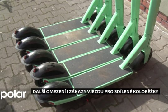 Sdílené koloběžky ve Frýdku-Místku mají nová omezení i zákaz vjezdu na obě náměstí