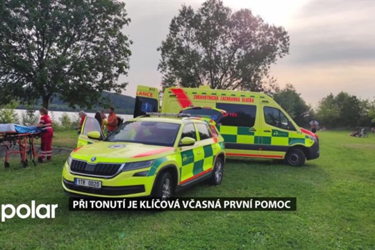 V MS kraji přibývají případy tonutí. Důležitá je včasná první pomoc