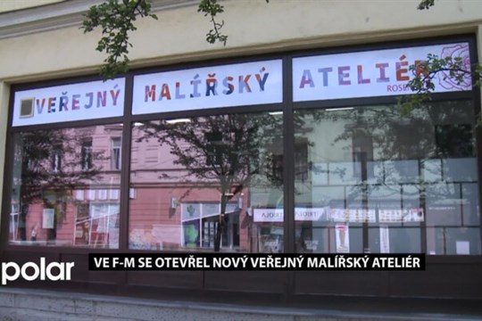 Ve Frýdku-Místku se otevřel nový Veřejný malířský ateliér