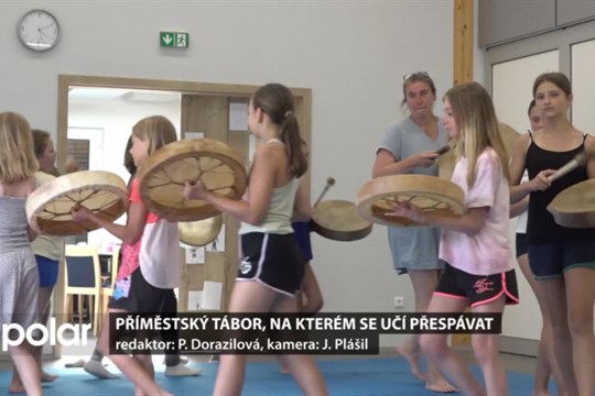 Příměstský tábor, na kterém se děti učí přespávat