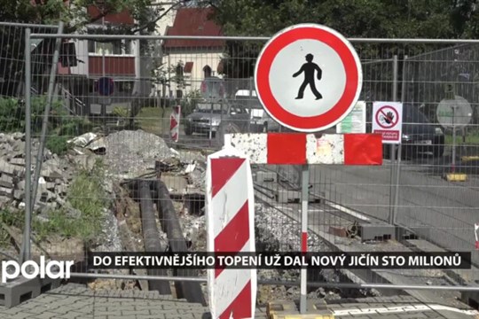 Do efektivnějšího topení už dal Nový Jičín sto milionů, po kotelnách jsou na řadě teplovody