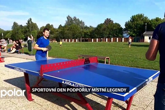 První ročník Sportovního dne podpořily místní legendy