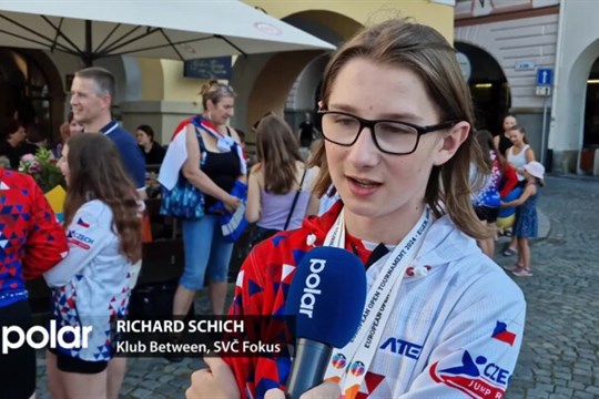 Novojičínští skokani mají pro Česko první medaile z mistrovství Evropy