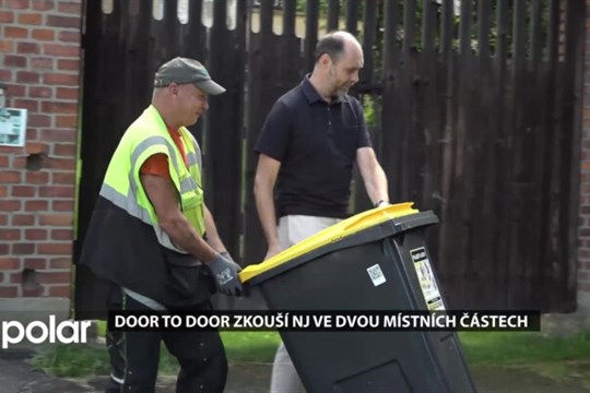 Door to door zkouší Nový Jičín ve dvou místních částech, proběhl první svoz
