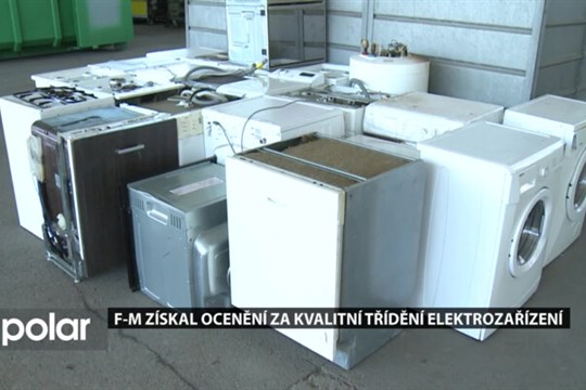 Frýdek-Místek získal ocenění za kvalitní třídění vysloužilých elektrozařízení