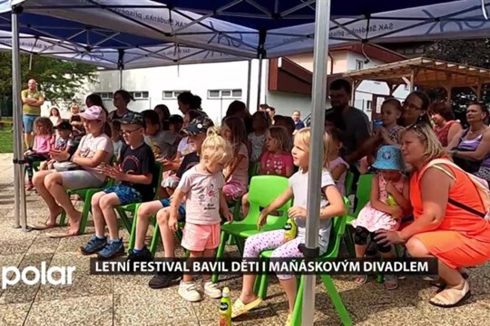 Letní festival bavil děti i maňáskovým divadlem, další bude znovu v srpnu