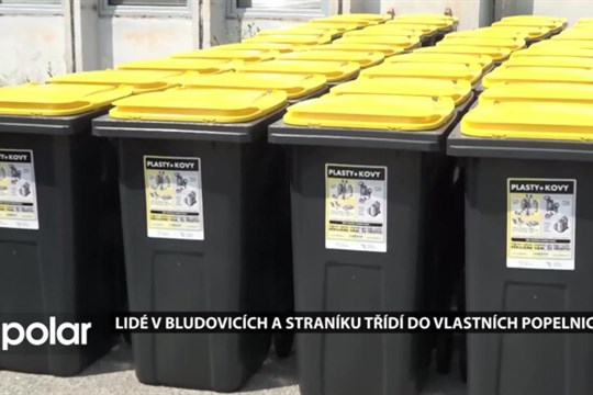 Lidé v Bludovicích a Straníku třídí plasty a kovy do vlastních popelnic