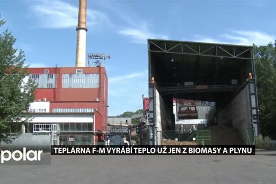 Teplárna Frýdek-Místek odešla jako první v kraji od spalování uhlí