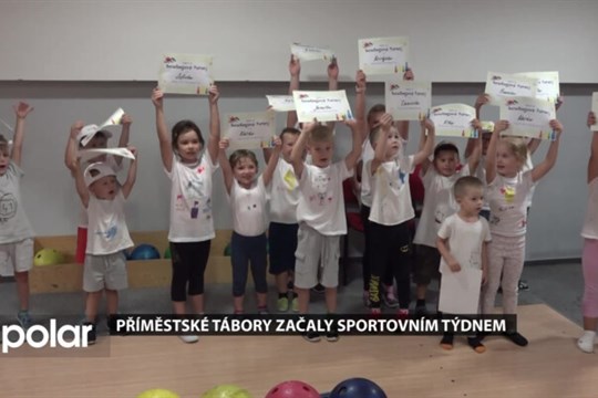 Příměstské tábory začaly sportovním týdnem, následuje pravěk nebo tajuplná příroda