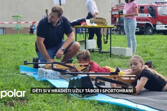 Děti si v Hradišti užily týdenní příměstský tábor i Sportohraní