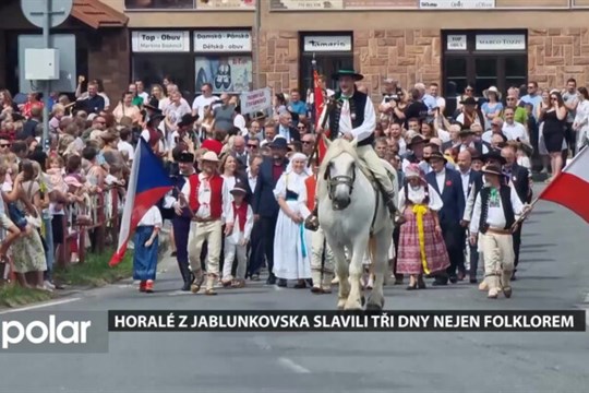 Horalé z celého Jablunkovska slavili tři dny nejen folklorem typickým pro jejich region