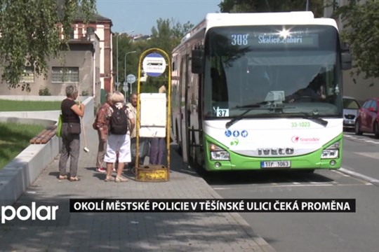 Okolí u budovy městské policie ve Frýdku-Místku čeká ještě další proměna