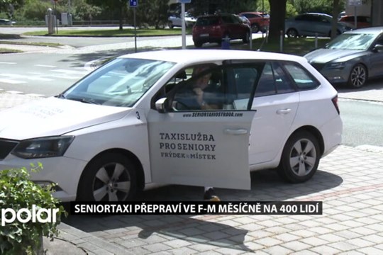 Senirtaxi přepraví ve Frýdku-Místku měsíčně 400 lidí. O službu je velký zájem