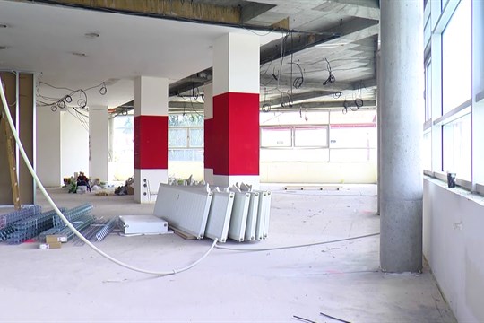 Centrální budova Masarykovy veřejné knihovny prochází rekonstrukcí