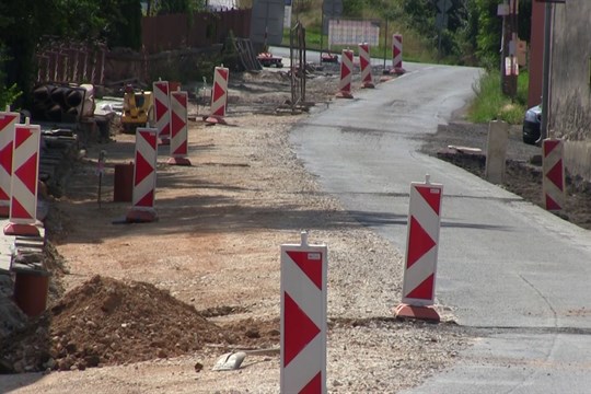 Silnice v Malenovicích bude lépe odvodněná a bezpečnější
