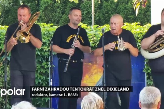 Farní zahradou ve Frýdlantě nad Ostravicí tentokrát zněl dixieland