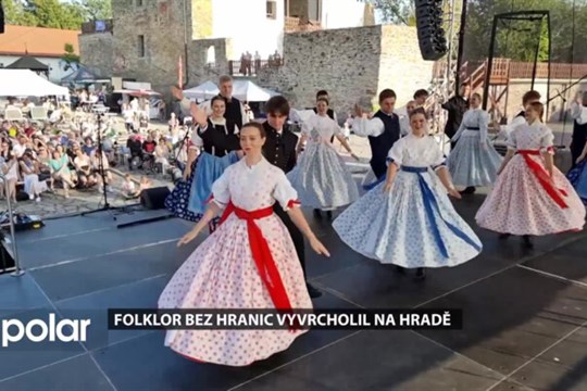 Festival Folklor bez hranic vyvrcholil na Slezskoostravském hradě