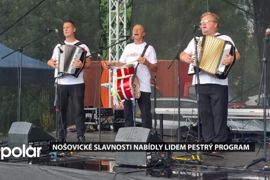Nošovické slavnosti nabídly lidem pestrý program, nechyběla ani ohňová show