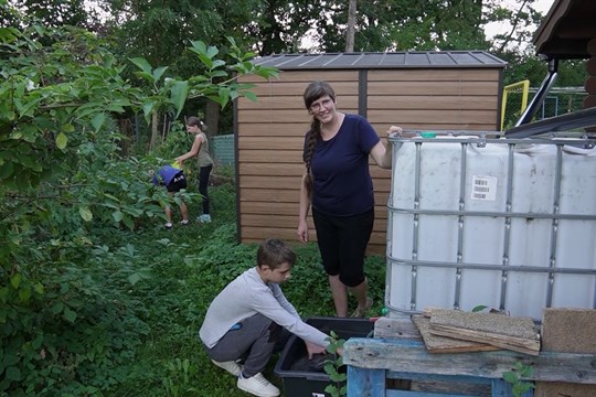 Azylový dům pro matky s dětmi uspořádal zahradnický kroužek