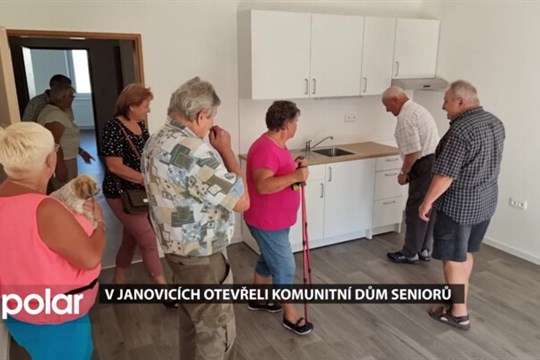 V Janovicích otevřeli plně bezbariérový Komunitní dům pro seniory