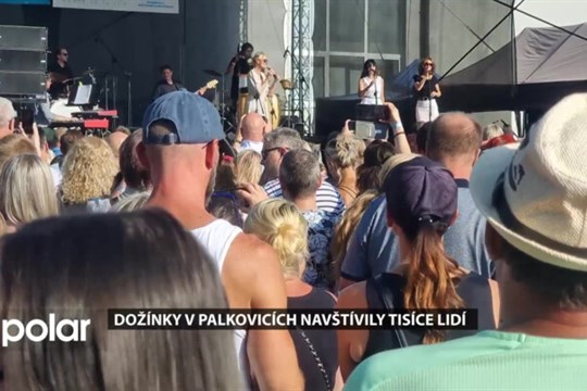 Tradiční Obecní dožínky v Palkovicích v sobotu navštívily tisíce lidí