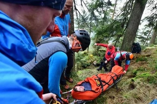 Horská služba na Šumavě zasahovala u 370 případů, nejvíce ji zaměstnali cyklisté