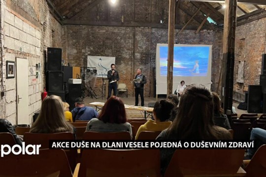 Akce Duše na dlani přiblíží ve Frýdku-Místku povědomí o duševním zdraví