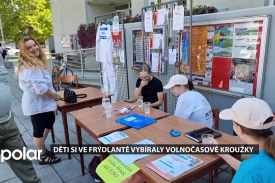 Děti si na veletrhu ve Frýdlantě vybíraly volnočasové kroužky
