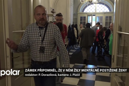 Zámek Nová Horka připomněl, že v něm žily i mentálně postižené ženy