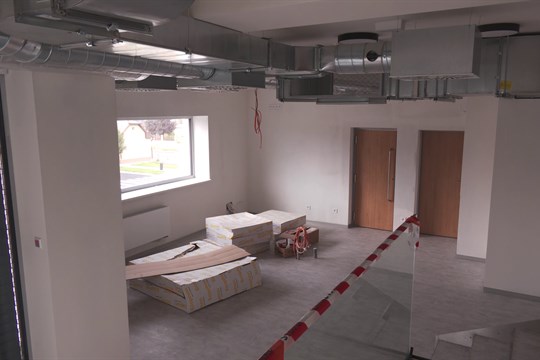 Hulín dokončuje rekordní investici, sokolovna se změnila ve společenské centrum 