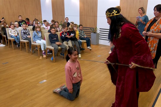 Otrokovičtí žáci vstoupili do království knížek